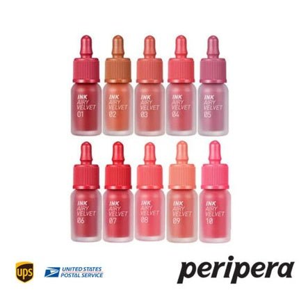 Peripera Ink The Airy Velvet Lip Stain 4g Peach Collection - Maison des fragrances