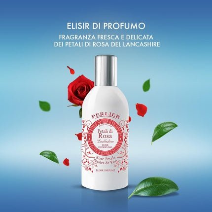 Perlier Petali di Rosa Perfume Elixir Eau de Parfum (EDP) Mixte 100ml - Maison des fragrances