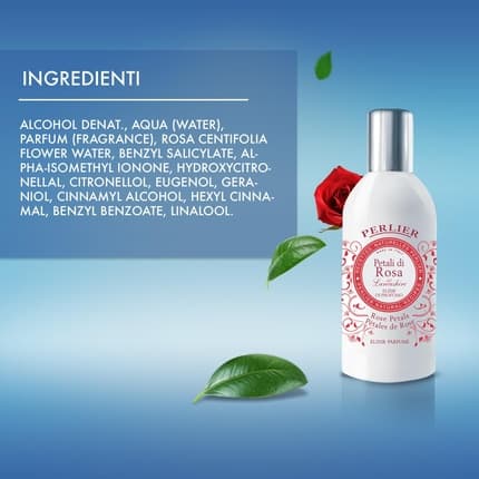 Perlier Petali di Rosa Perfume Elixir Eau de Parfum (EDP) Mixte 100ml - Maison des fragrances