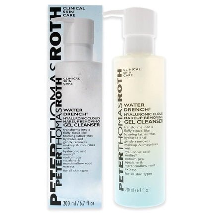 Peter Thomas Roth Water Drench Hyaluronic Cloud Makeup Removing Gel Cleanser with Hyaluronic Acid - Maison des fragrances