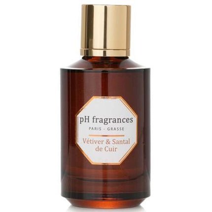 Ph Fragrances Vetiver & Sandalwood Leather - Eau de Parfum Spray 100ml - Maison des fragrances