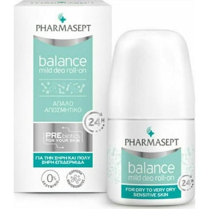 Pharmasept Balance Mild Deodorant 24h For Dry Skin Roll-On Déodorant (Déo) Mixte 50ml - Maison des fragrances