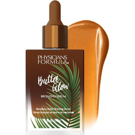 Physicians Formula Butter Glow Bronzing Serum Nourishing Skincare Bronzing Drops for Radiant Sunkissed Complexion Enriched with a Blend of Murumuru Cupuaçu and Tucuma Butters Sunkissed Glow - Maison des fragrances