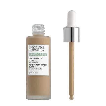 Physicians Formula Organic Wear Silk Foundation Elixir Nourishing Bio Foundation with Organic Jojoba Oil and Aloe Vera 05 Medium - Maison des fragrances