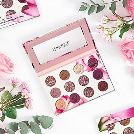 Physicians Formula Rose All Play Eyeshadow Bouquet Makeup Palette with Soft and Creamy Texture - Rose Extract, Goji, and Cherry Plum Formula - Rose - Maison des fragrances