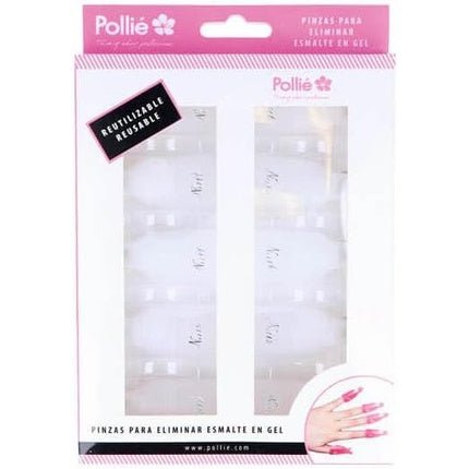 Pink Soak Off Remover Clips - Pack of 10 - Maison des fragrances