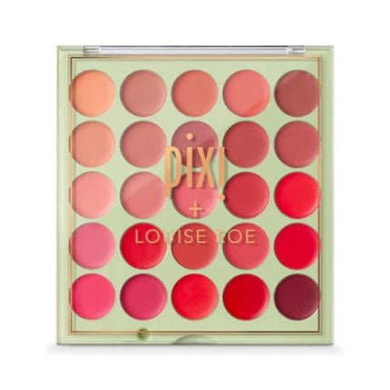 Pixi + Louise Roe Cream Rouge Palette Cream Colour Palette 25 Lip Shades 16g - Maison des fragrances
