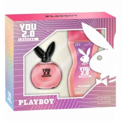 Playboy 2024 You 2.0 Woman 40 Ml + Shower Gel 250 Ml Eau de Toilette pour femme - Maison des fragrances