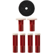 Pmd Very Coarse Replacement Discs, Red - Maison des fragrances