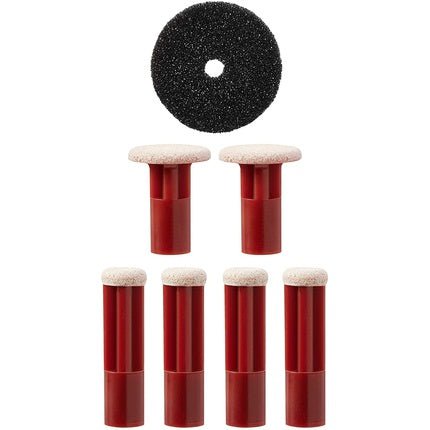 Pmd Very Coarse Replacement Discs, Red - Maison des fragrances