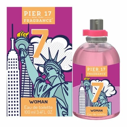 Poir 17 Pier 17 New York 's Perfume - Pack of 7 Eau de Toilette (EDT) Femme 100ml - Maison des fragrances