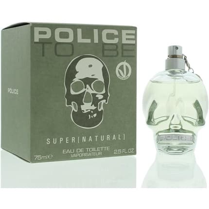 Police To Be Super Natural Eau de Toilette (EDT) Mixte 75ml - Maison des fragrances