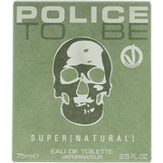 Police To Be Super Natural Eau de Toilette (EDT) Mixte 75ml - Maison des fragrances