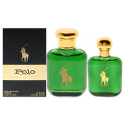 Polo Green par Ralph Lauren Men's Gift Set 4.2oz Eau de toilette Spray and 15ml Mini - New - Maison des fragrances