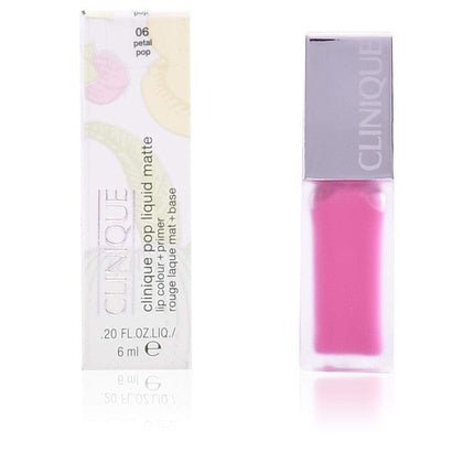 Pop Liquid Matte Lip Color + Primer Petal Pop 6ml - Maison des fragrances