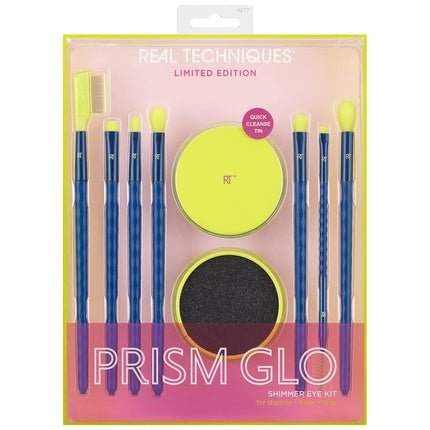 Prism Glo 7 - Piece Eye Brush Set & Cleanser - Maison des fragrances