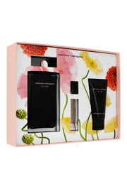 Narciso Rodriguez for Her 3 Piece Set 100ml Eau De Toilette 10ml Eau De Toilette 50ml Body Lotion