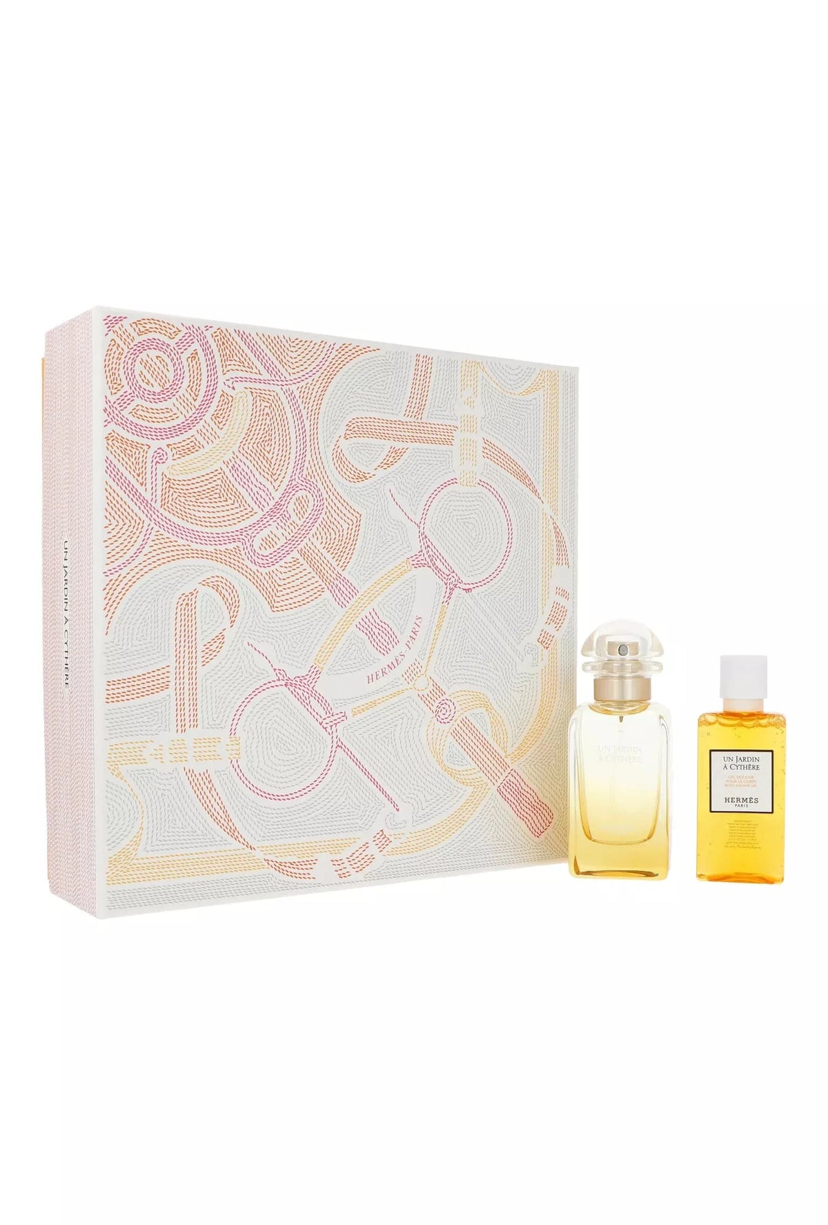 Hermès Hermes Un Jardin A Cythere 2-Piece Set Body Shower Gel 1.53 Fl Oz Eau de Toilette for Women
