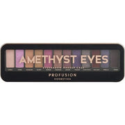 Profusion Cosmetics Eyeshadow Palette Pro Makeup Case Amethyst Eyes - Maison des fragrances