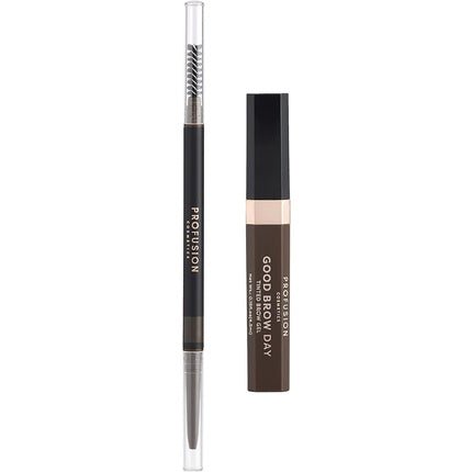 Profusion Cosmetics Good Brow Day 2 - Piece Kit Dark Brown - Maison des fragrances