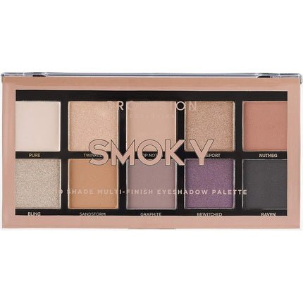 Profusion Cosmetics Smoky Eyeshadow Palette with 10 Shades - Maison des fragrances
