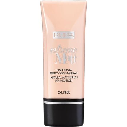 Pupa Extreme Matt Natural Matte Effect Makeup Foundation Sand - 30g - Maison des fragrances