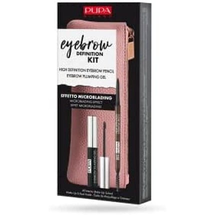 Pupa Eyebrow Definition Kit Brown 0.09g - Maison des fragrances