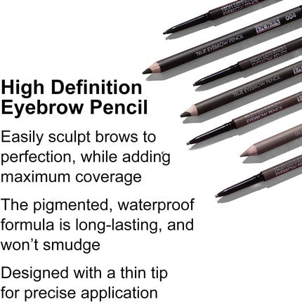 Pupa High Definition Eyebrow Pencil 004 Extra Dark 0.09g - Maison des fragrances