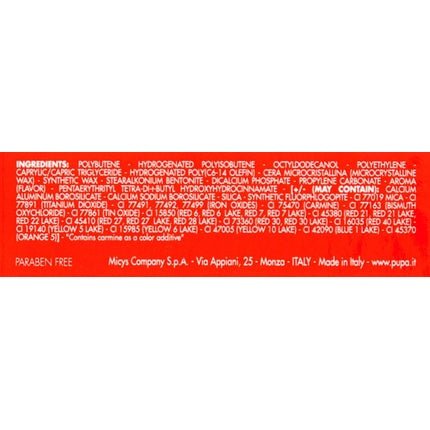 PUPA I'm Pure - Colour Lipstick Absolute Shine 309 Rouge Noir - Maison des fragrances