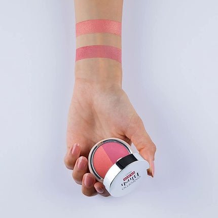 Pupa Milano Extreme Blush Duo 120 Radiant Caramel and Glow Spice for Women - Maison des fragrances