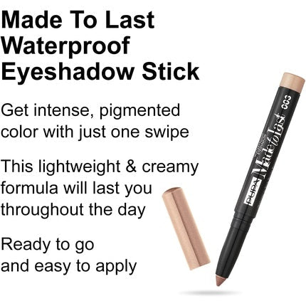PUPA Milano Eyeshadow Stick Gold Beige - Maison des fragrances