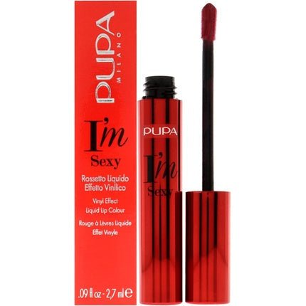 Pupa Milano I Am Sexy Vinyl Effect Liquid Lip Colour Lipstick 006 Strawberry - Maison des fragrances