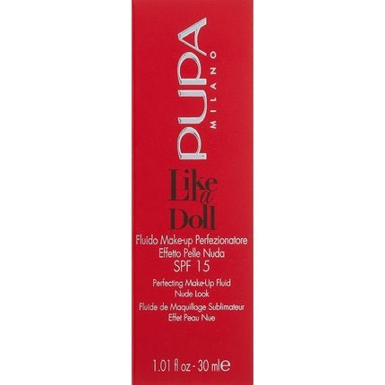 Pupa Milano Like A Doll Perfecting Make - Up Fluid 30ml Porcelain - Maison des fragrances