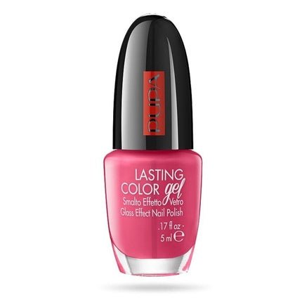 Pupa Milano Long - Lasting Color Gel Nail Polish 5ml - 128 Spicy Fuchsia - Maison des fragrances