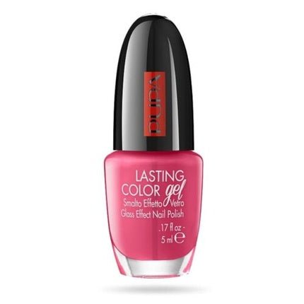 Pupa Milano Long - Lasting Color Gel Nail Polish 5ml - 128 Spicy Fuchsia - Maison des fragrances