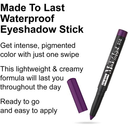 Pupa Milano Made To Last Waterproof Eyeshadow 010 Shocking Violet 0.049 oz - Maison des fragrances