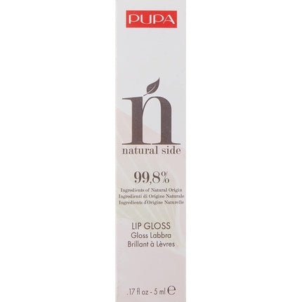 Pupa Milano Natural Side Lip Gloss 006 Crystal Fuchsia for Women 0.17oz - Maison des fragrances
