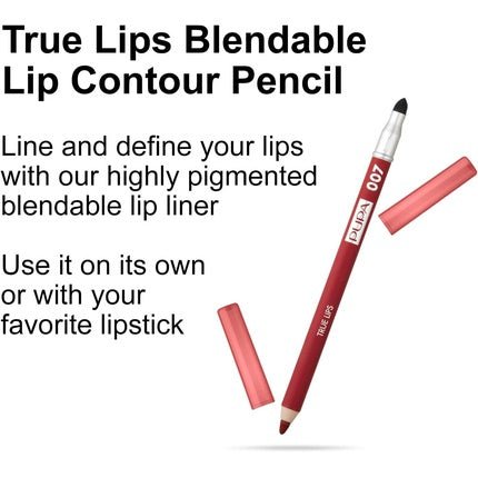 Pupa Milano True Lips 007 Shocking Red 1.2g - Maison des fragrances