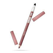 Pupa Milano True Lips Blendable Lip Contour Pencil Dual - Ended Matte Lining Color and Brush 006 Brown Red 0.042oz - Maison des fragrances