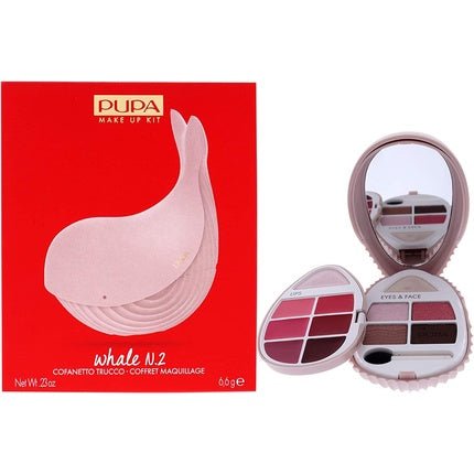 Pupa Milano Whale 2 Makeup Set 011 Pink for Women 0.23oz - Maison des fragrances