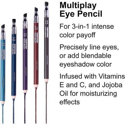 Pupa Multiplay Triple - Purpose Eye Pencil - 1.2g - Maison des fragrances