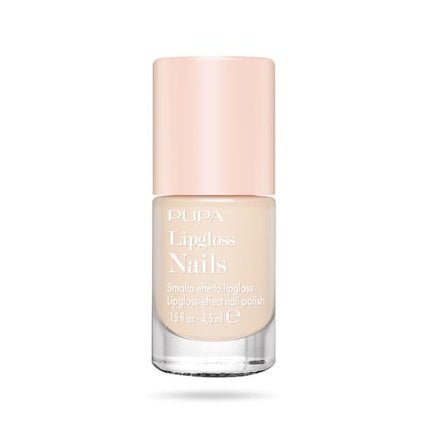 Pupa Nail Polish with Lip Gloss Effect 4.5ml 007 Ivory Cream - Maison des fragrances