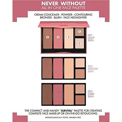 Pupa Never Without All In One Face Concealers 001 Light Skin - Maison des fragrances