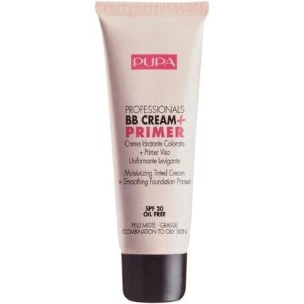 Pupa Professionals BB Cream + Primer For Oily To Combination Skin SPF20 50ml - Maison des fragrances