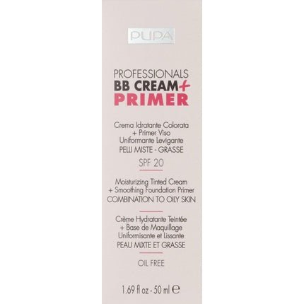 Pupa Professionals BB Cream + Primer For Oily To Combination Skin SPF20 50ml - Maison des fragrances