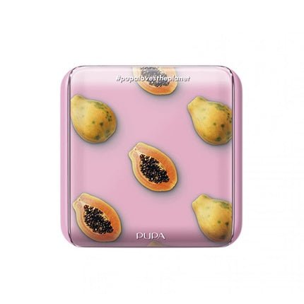 Pupa Tropical Cosmetic Bag 007 Pink Papaya Palette Face and Eyes with Mirror 8g - Maison des fragrances