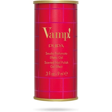 Pupa Vamp! 221 Infinite Burgundy Scented Gel Effect Nail Polish - Maison des fragrances