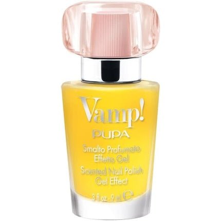 Pupa Vamp! Scented Gel Effect Nail Polish 109 Brilliant Yellow - Maison des fragrances