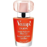 Pupa Vamp! Scented Gel Effect Nail Polish 111 Radiant Coral - Maison des fragrances