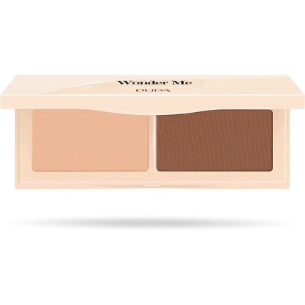 Pupa Wonder Me Natural Sculpt 8g Face Powder Contouring 002 Medium Dark Skin - Maison des fragrances